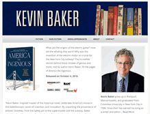 Tablet Screenshot of kevinbaker.info